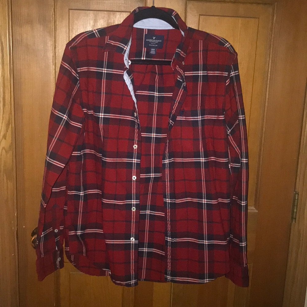 American Eagle Button-Up Shirt